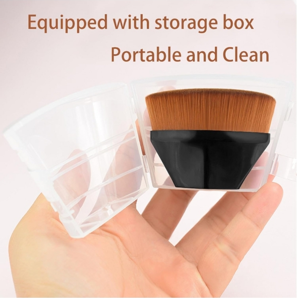 CONTOURING/FACE BRUSH W-CASE